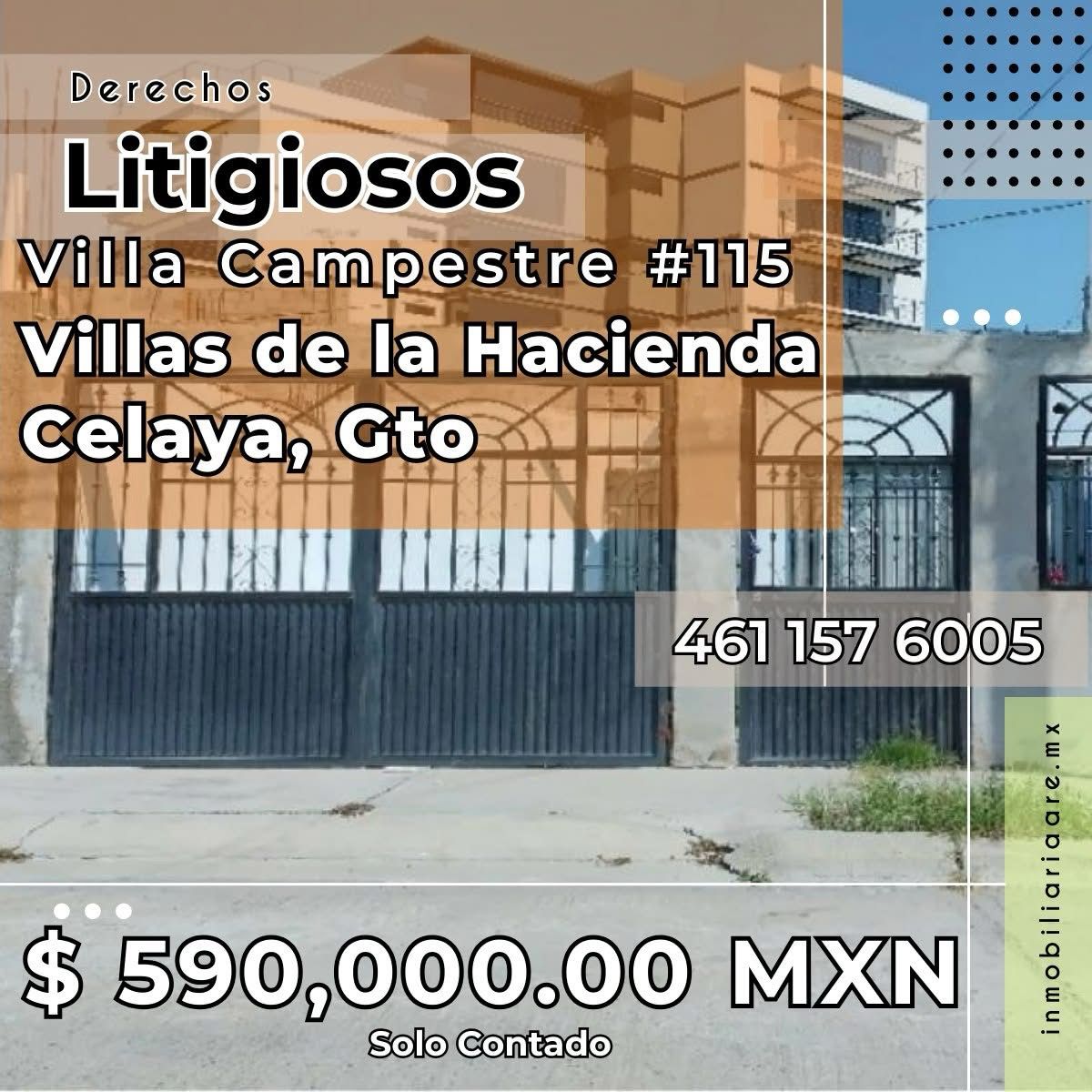 Imagen de Propiedad en Venta en Villas de la Hacienda Celaya, Gto.