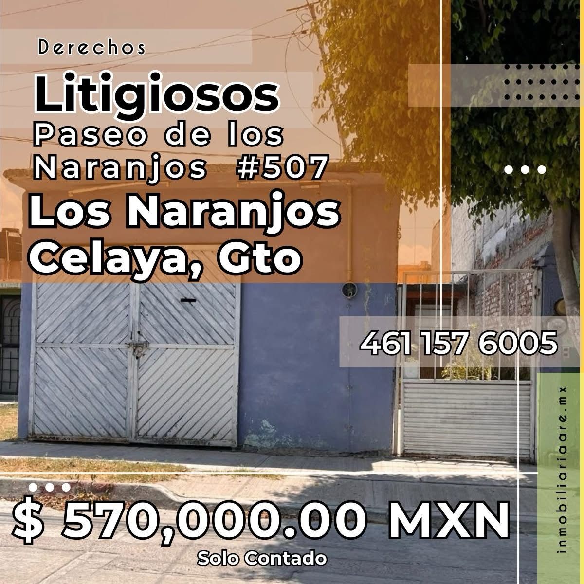 Imagen de Propiedad en Remate en Los Naranjos, Celaya, Gto.